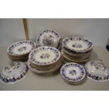 Quantity of Victorian Merrion Japan New Stone dinner wares