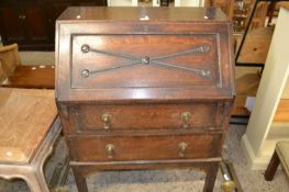 Early 20th Century oak two door bureau