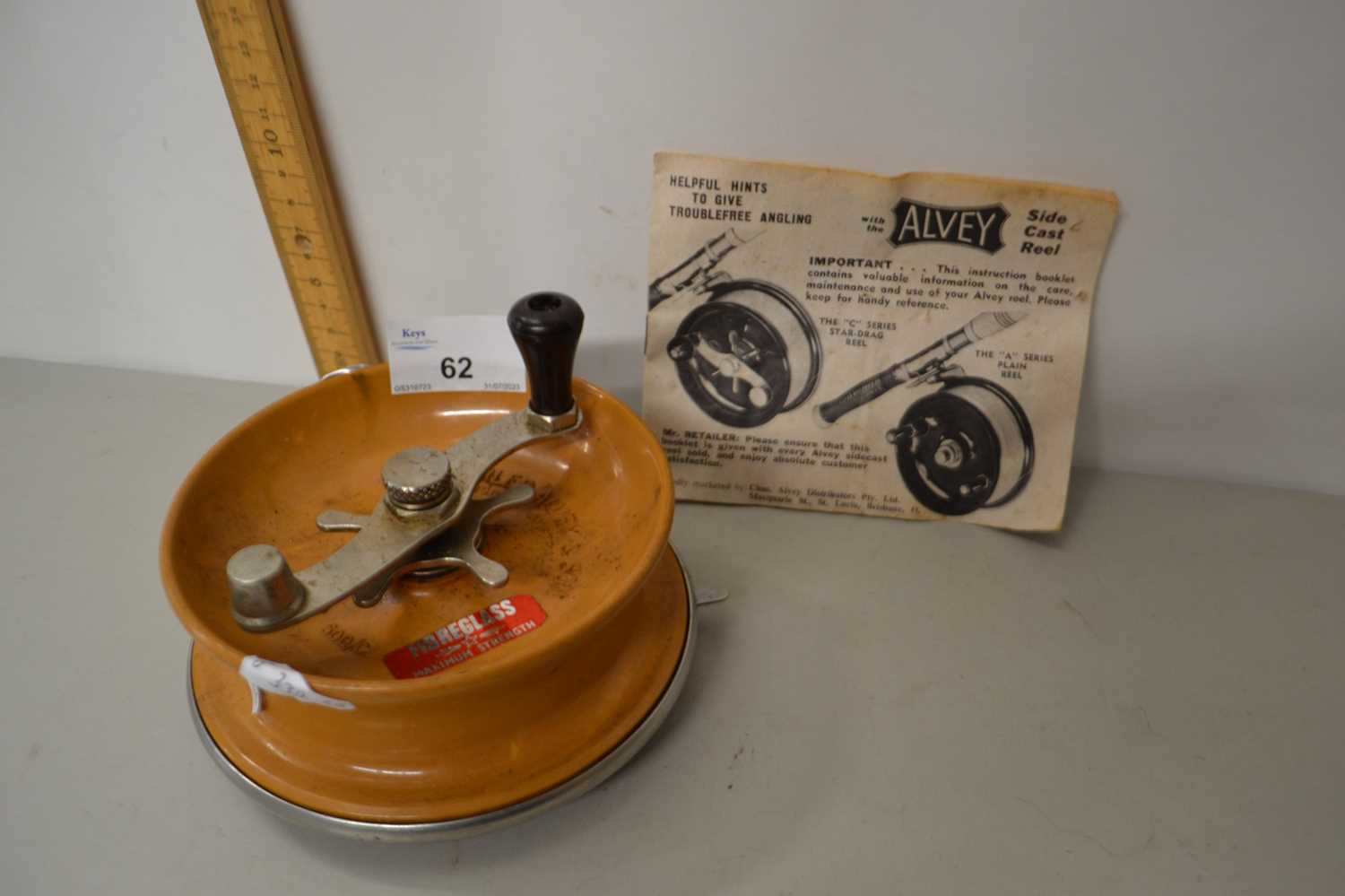 Vintage Alvey fishing reel