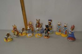 Collection of Royal Doulton Bunnykins figures