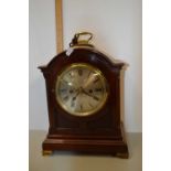 Early 20th Century mantel clock, the face marked Reid & Sons, Newcastle Upon Tyne