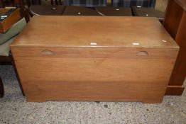 20th Century camphor wood blanket box, 111cm wide