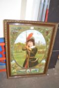 The Foresters Daughter, framed print