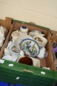 Quantity of ceramics to include jugs, tea wares etc