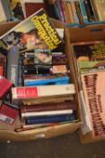 Mixed lot of books to include Dickens hardback reference etc