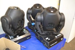 A pair of Clubspot 300CT show lighting lights together with a spot 250 XT series moving light (3)