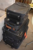 A suite of luggage (4)