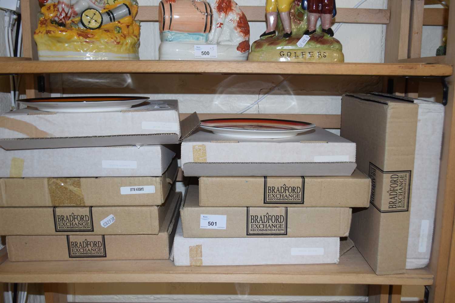 Quantity of Bradford Exchange collectors plates and other to include Wedgwood etc