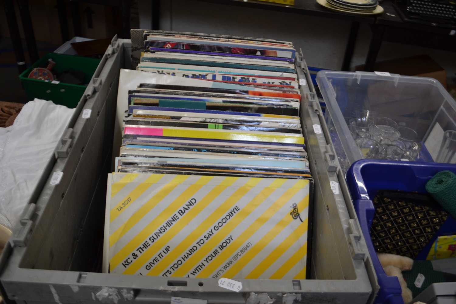 Quantity of assorted LP's to include Five Star, Spandau Ballet, Village People, New Kids on the