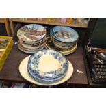 Quantity of assorted collectors plates to include Poole and others