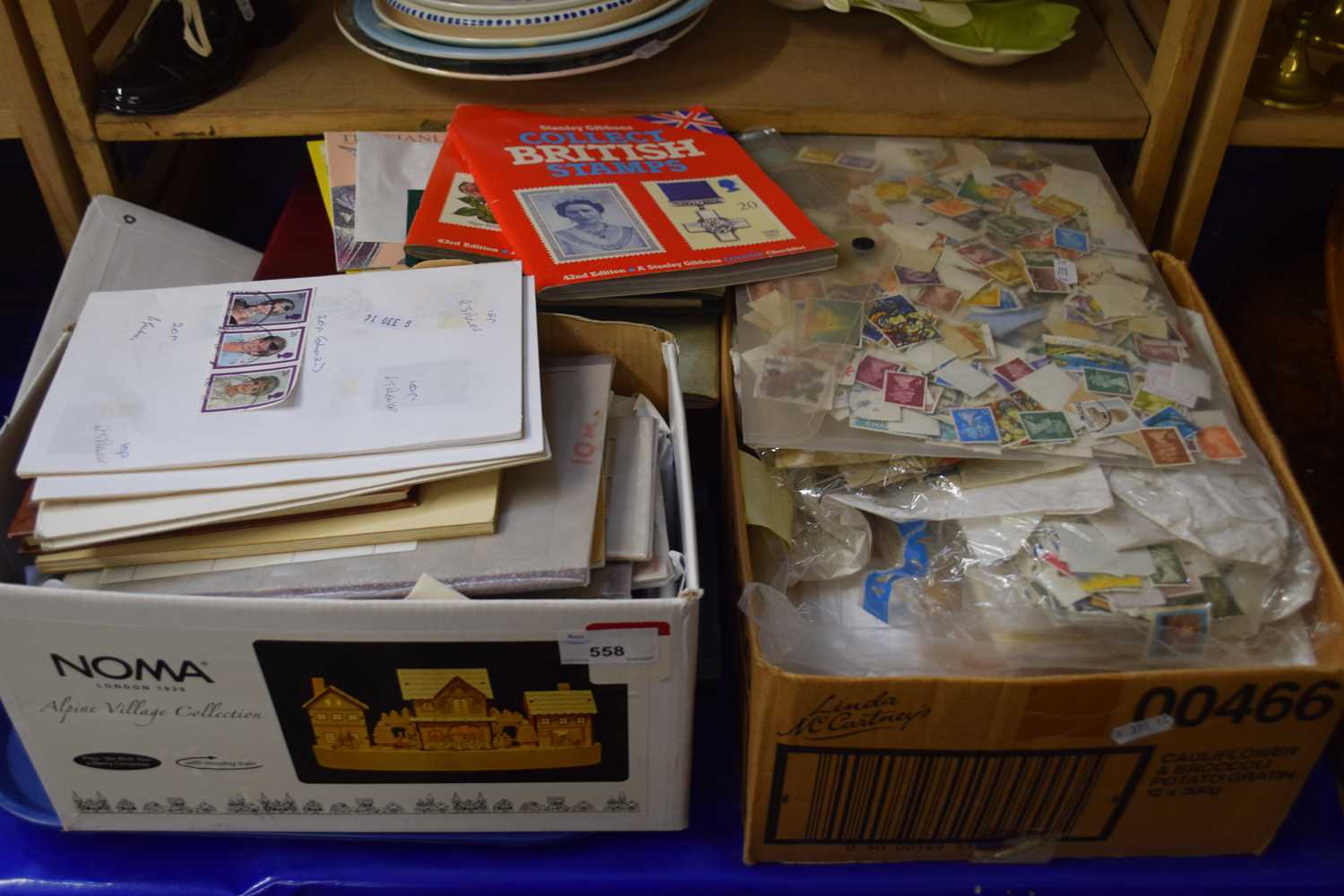 Large quantity of stamps loose and in albums