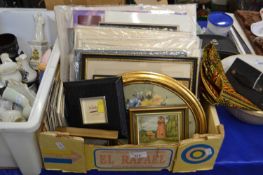 Quantity of assorted pictures, prints and frames