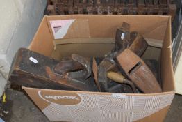 Quantity of wooden wood working tools