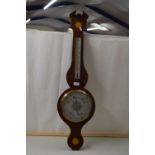 A reproduction Georgian style barometer