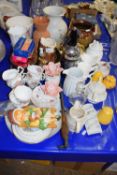 Large Mixed Lot: Royal Albert tea wares, vintage soda syphon, various vases and other assorted