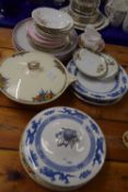 Mixed Lot: Various assorted dinner wares to include Cauldon and others