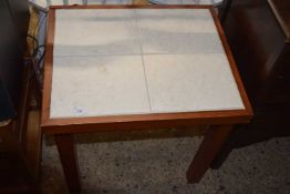 Tile top coffee table