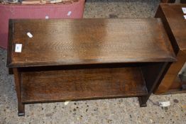 Small oak bookcase