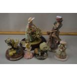 Mixed Lot: Various resin figures