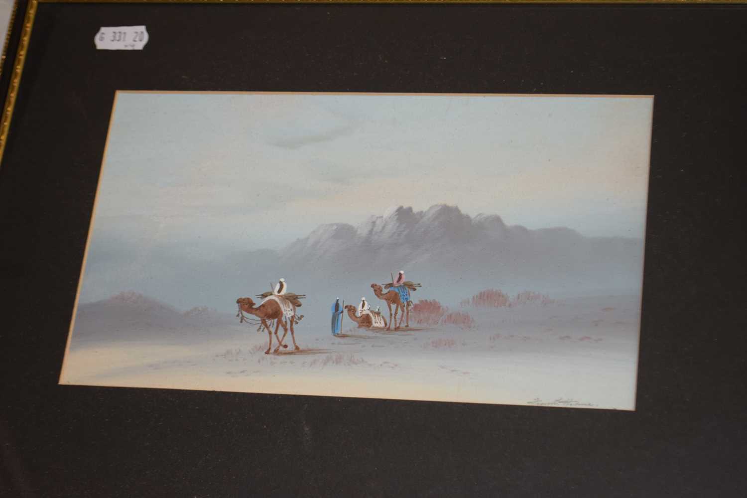 Collection of four Arabian scenes by Frank Holmes - Image 3 of 5