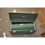 Green hard filing box