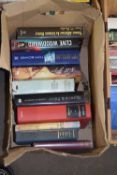Mixed box of books to include autobiographies