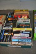 Books, fiction to include Jack Higgins, Wilbur Smith and others