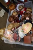 Qty of various collectors dolls and accessories