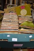 Large box of assorted singles