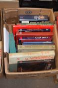 Mixed box of books to include Royal interest