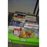 Books, mainly fiction to include Barbara Taylor-Bradford anmd others