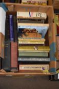 Mixed box of books to include various novels etc