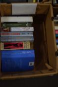 Mixed box of memoirs to include Thatcher, Oscar Wilde etc