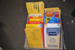 Box assorted maps