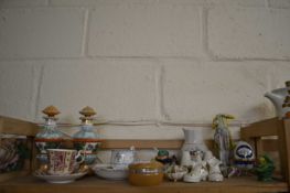 Mixed lot of various tea wares, ornaments etc