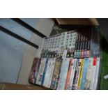 Qty of assorted DVD's