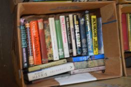 Box various novels etc