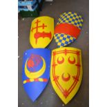 Four reproduction shields