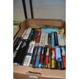 Books, mainly fiction to include Simon Scarrow, Bernard Cornwal, Collin Forbes and others