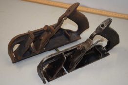 Two vintage woodworking planes