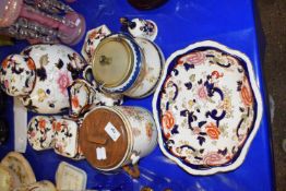 Mixed Lot: Masons Mandalay pattern ceramics to include large ginger jar, bowl and various other