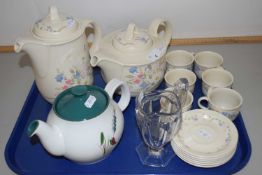 Quantity of Poole Springtime tea wares and other items