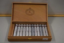 A part case of cigars, the box marked A.M.Hirschsprung & Sonner, Copenhagen