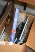 One box of books to include a range of boating and shipping interest plus digital camera reference