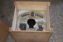 Crate of 78 rpm records