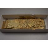 Box of tickets for the Wisbech and Upwell Tramway