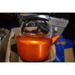 Orange Swann electric kettle