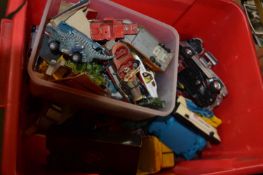 Quantity of assorted children's toy cars