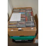 Three boxes of assorted CD's