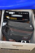 Box of various assorted cameras and other items